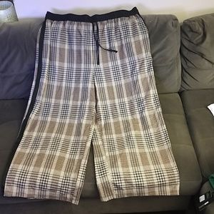 Plaid Nina Parker wide leg pants size 24w